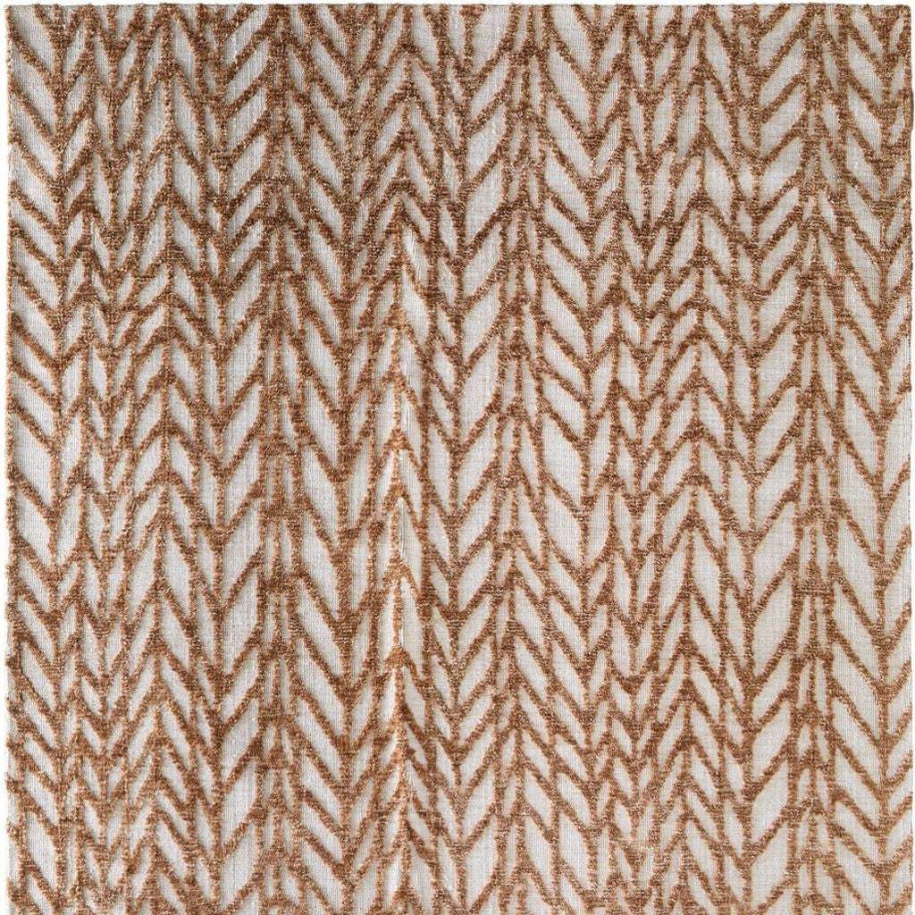 9' X 13' Brown And Tan Chevron Area Rug - Homeroots - Flyclothing LLC