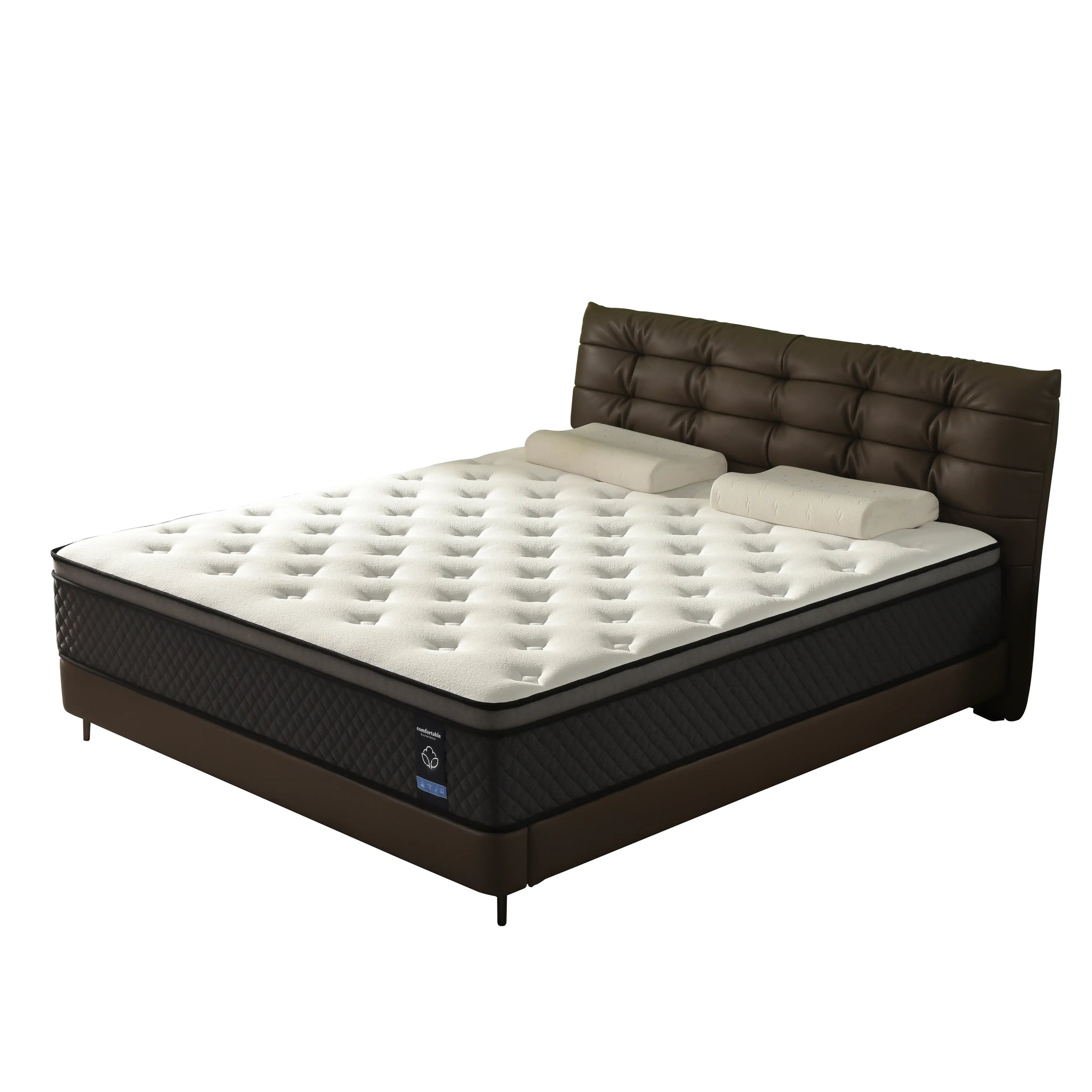 10" Queen Foam Hybrid Mattress - Homeroots - Flyclothing LLC