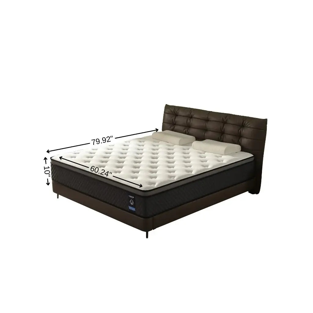10" Queen Foam Hybrid Mattress - Homeroots - Flyclothing LLC