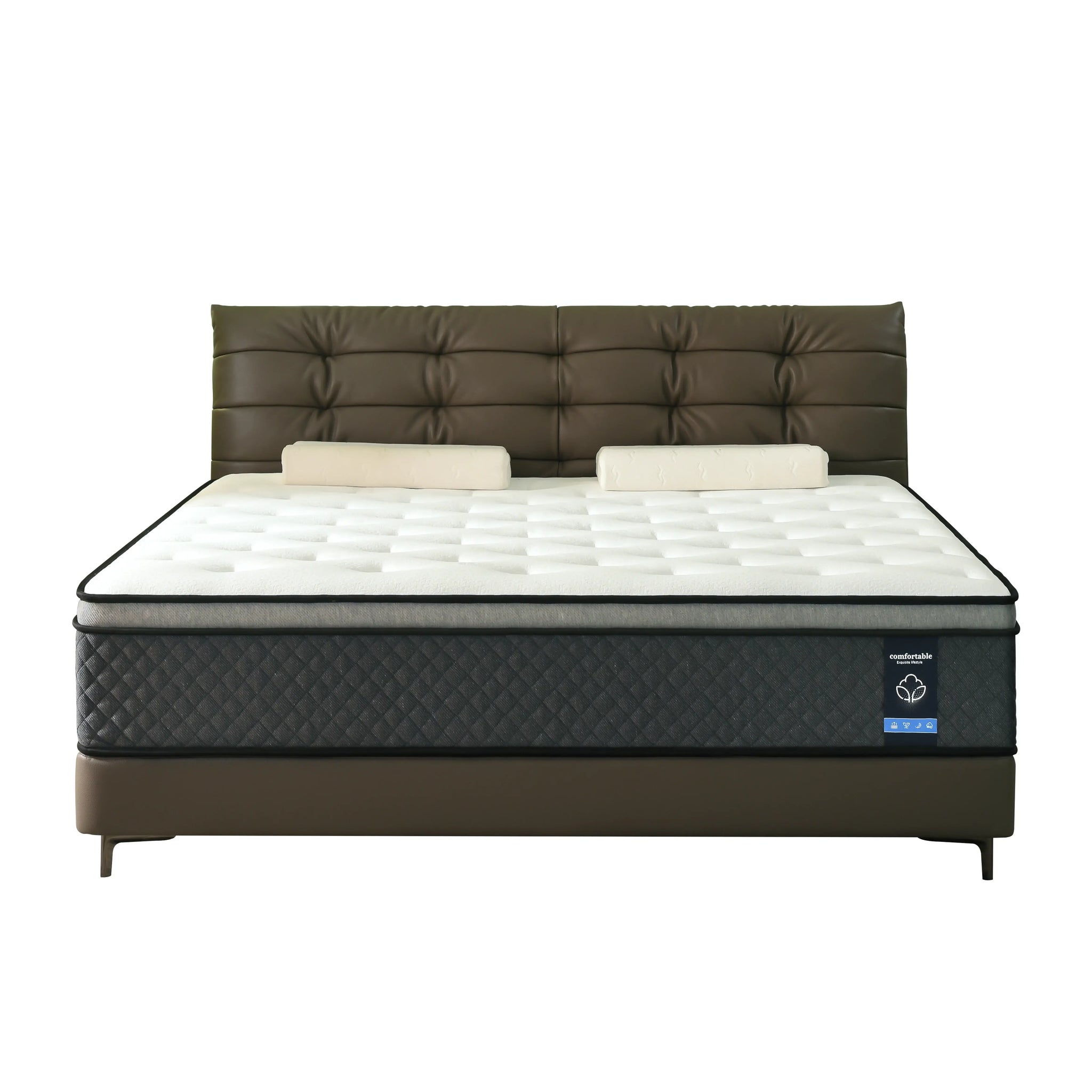 10" King Foam Hybrid Mattress - Homeroots - Flyclothing LLC