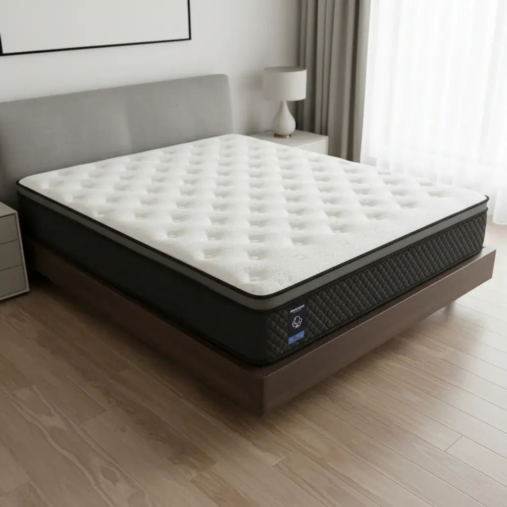 12" Full Double Foam Hybrid Mattress - Homeroots - Flyclothing LLC