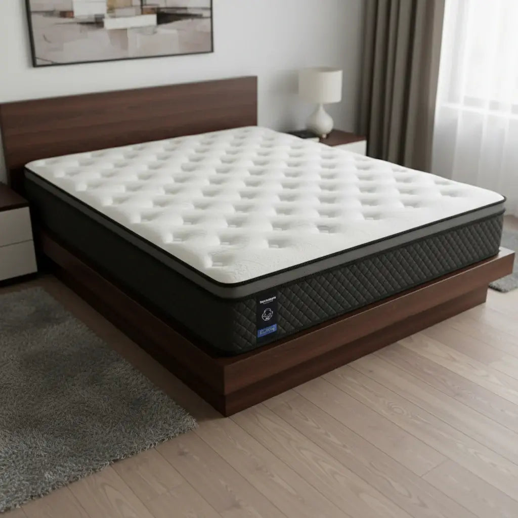 12" Queen Foam Hybrid Mattress - Homeroots - Flyclothing LLC