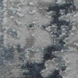 5' X 8' Blue And White Abstract Distressed Area Rug - Homeroots - Flyclothing LLC