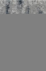 7' X 10' Blue And White Abstract Distressed Area Rug - Homeroots - Flyclothing LLC