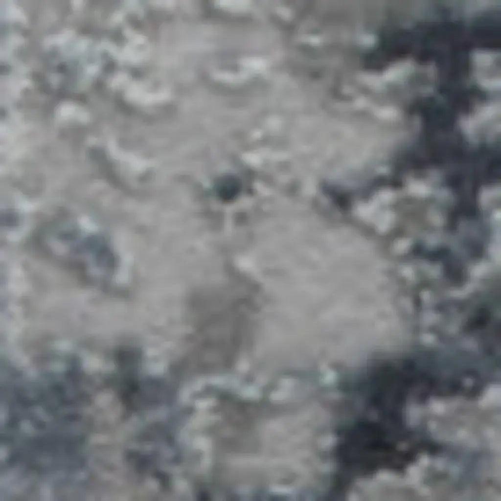 7' X 10' Blue And White Abstract Distressed Area Rug - Homeroots - Flyclothing LLC