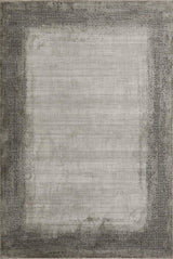 5' X 8' Gray And White Abstract Area Rug - Homeroots - Flyclothing LLC