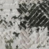 5' X 8' Gray And Green Abstract Distressed Area Rug With Fringe - Homeroots - Flyclothing LLC