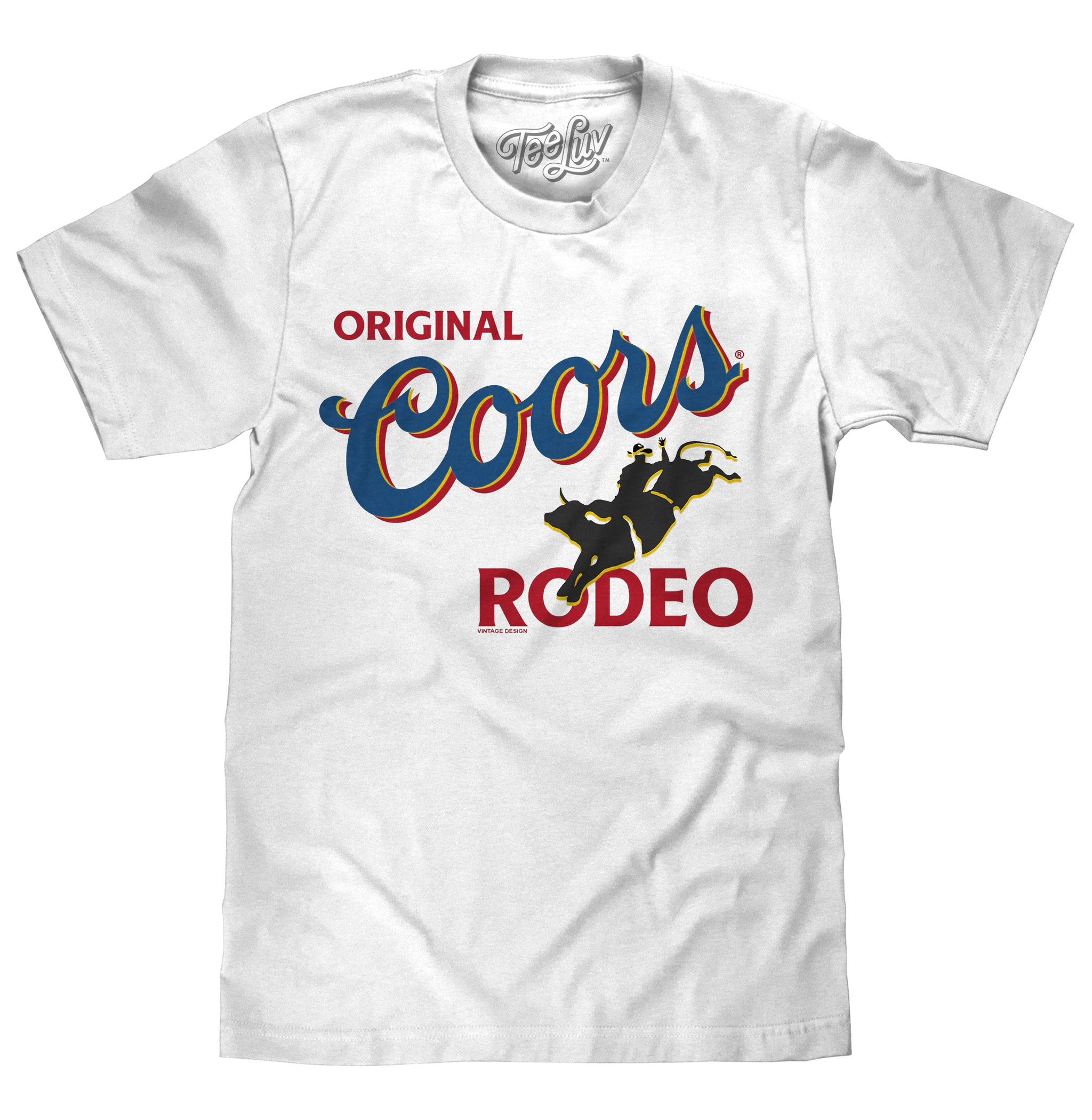 Coors Original Rodeo Beer T-Shirt - White