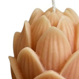 2" Orange Lavender And Sage Scented Dimensional Flower Candle - Homeroots - Flyclothing LLC