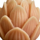 2" Orange Day at the Spa Scented Dimensional Flower Candle - Homeroots - Flyclothing LLC