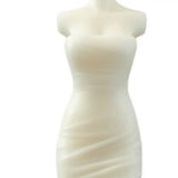 4" Ivory Day at the Spa Scented Dimensional Form Candle - Homeroots - Flyclothing LLC