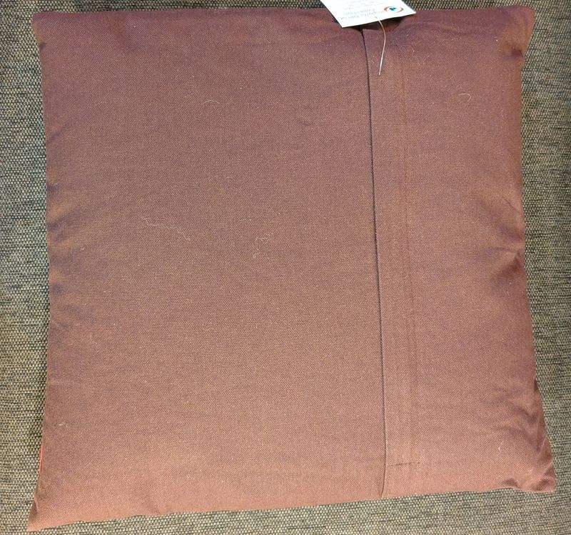 Set of Two 16" Black And Blue Floral Cotton Throw Pillows with Embroidery - Homeroots - Flyclothing LLC