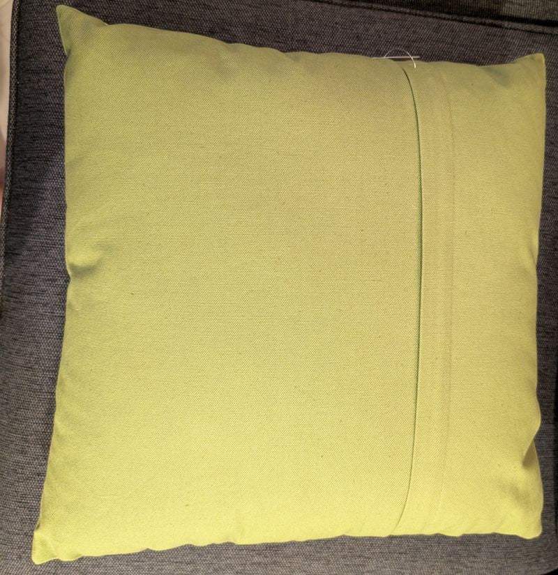 Set of Two 18" Blue And Green Peacock Cotton Throw Pillows with Embroidery - Homeroots - Flyclothing LLC