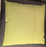 Set of Two 18" Blue And Green Peacock Cotton Throw Pillows with Embroidery - Homeroots - Flyclothing LLC