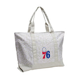 Philadelphia 76ers Leopard Pattern Tote - Logo Brands - Flyclothing LLC