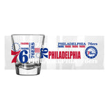 Philadelphia 76ers 2oz Spirit Shot Glass