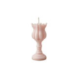 5" Pink Lavender And Sage Scented Dimensional Flower Candle - HomeRoots - Flyclothing LLC