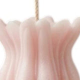 5" Pink Lavender And Sage Scented Dimensional Flower Candle - HomeRoots - Flyclothing LLC