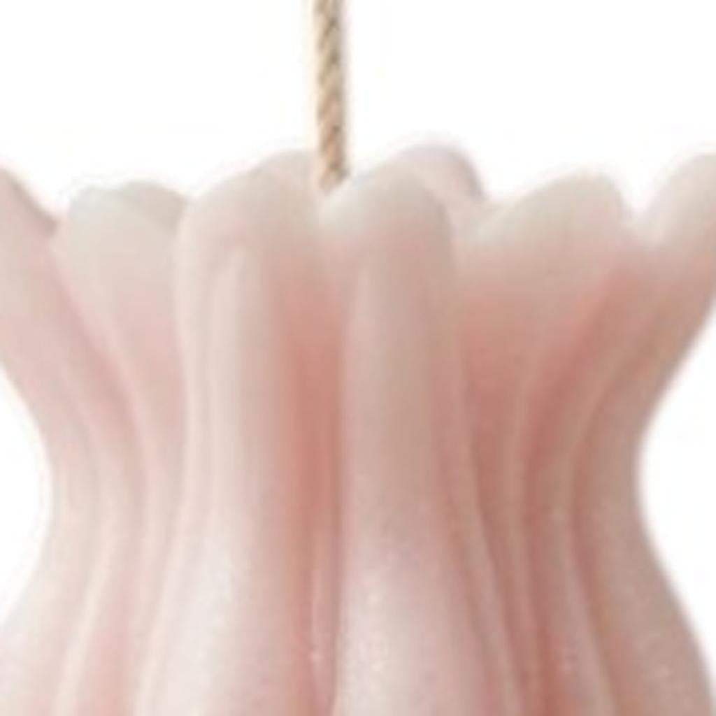 5" Pink Lavender And Sage Scented Dimensional Flower Candle - HomeRoots - Flyclothing LLC
