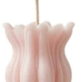 5" Pink Lavender And Sage Scented Dimensional Flower Candle - HomeRoots - Flyclothing LLC