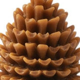 3" Brown Unscented Dimensional Pinecone Candle - Homeroots - Flyclothing LLC