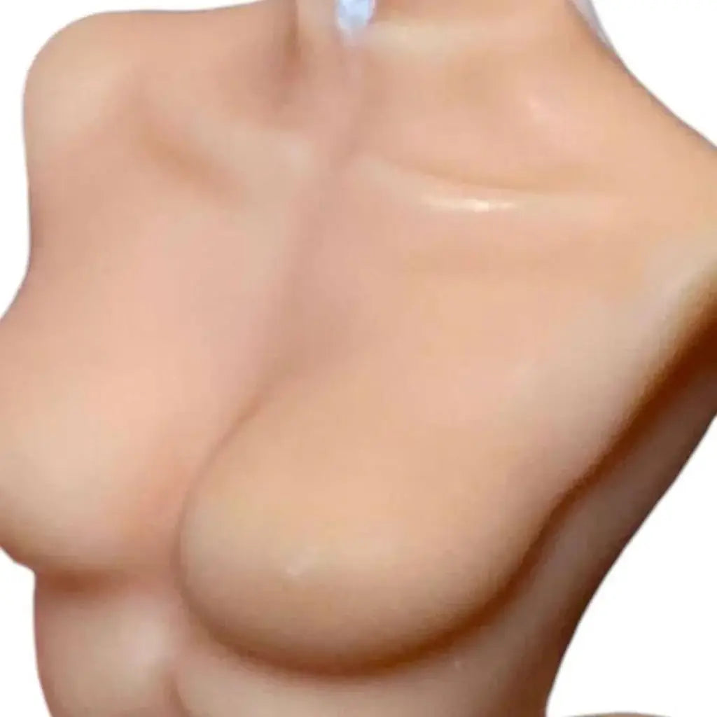 4" Natural Vanilla Scented Dimensional Female Form Candle - Homeroots - Flyclothing LLC
