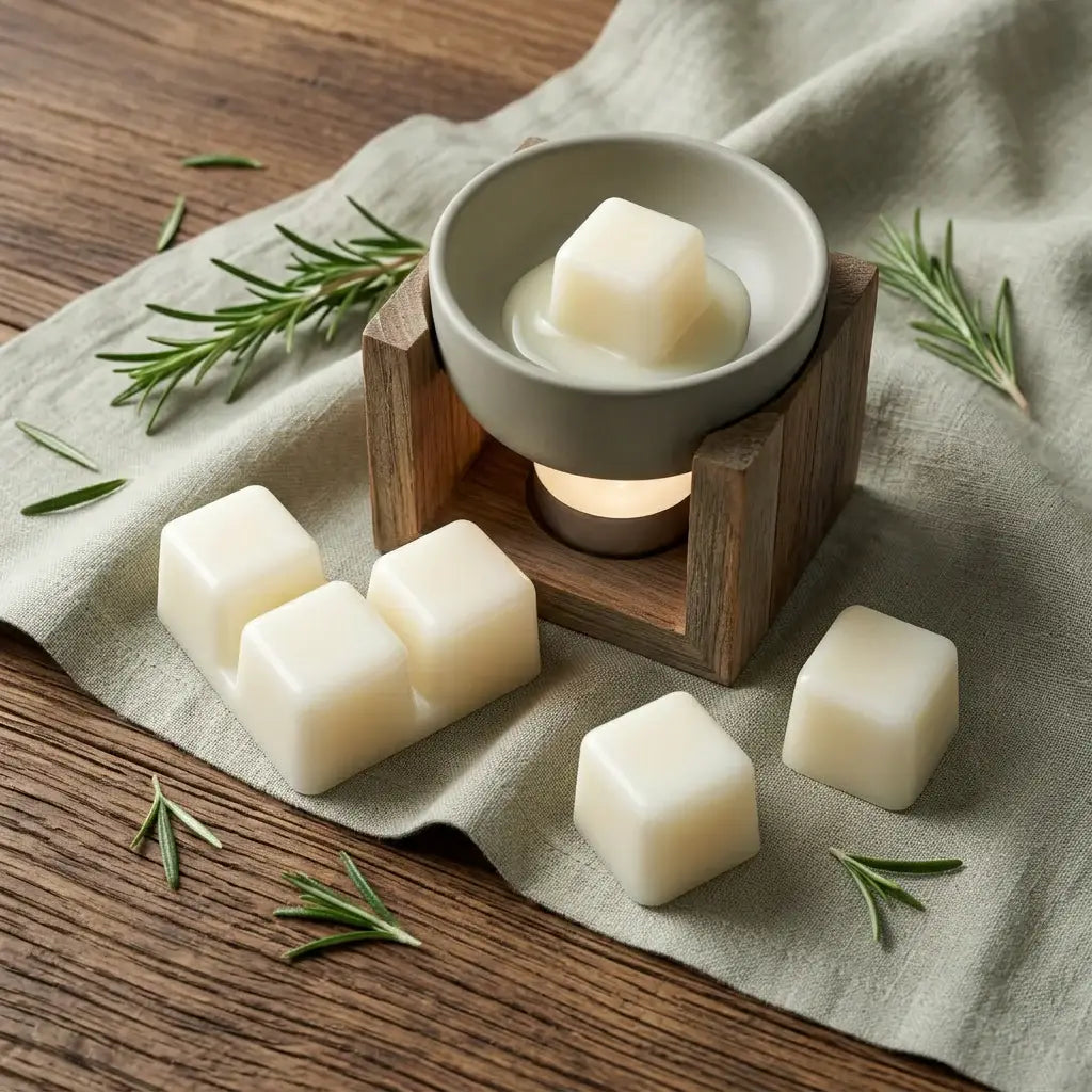 Set of Six Ivory Black Ice Scented Soy Wax Melts - Homeroots - Flyclothing LLC