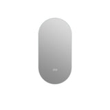 48" Oval Lighted Frameless Anti Fog Bathroom Vanity Mirror - HomeRoots - Flyclothing LLC
