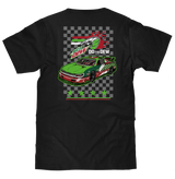 Mountain Dew Racing Front and Back T-Shirt - Black