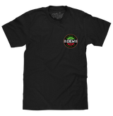 Mountain Dew Racing Front and Back T-Shirt - Black