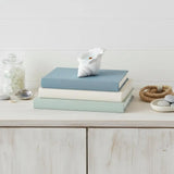6" Light Blue Ocean Breeze Scented Soy Wax Candle In White Resin Novelty Holder - Homeroots - Flyclothing LLC