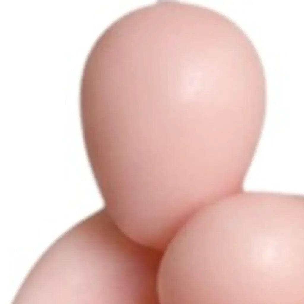 2" Peach Creamy Vanilla Scented Mother And Child Dimensional Candle - Homeroots - Flyclothing LLC