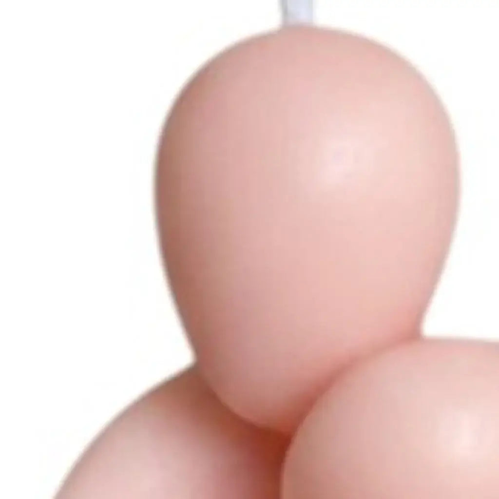 2" Peach Rose Petals Scented Mother And Child Dimensional Candle - Homeroots - Flyclothing LLC