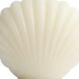 3" Ivory Wild Lavender And Sage Scented Dimensional Seashell Candle - Homeroots - Flyclothing LLC