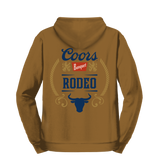 Coors Rodeo Hooded Sweatshirt - Brown