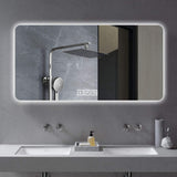 28" Lighted Frameless Anti Fog Bathroom Vanity Mirror - HomeRoots - Flyclothing LLC