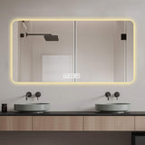 28" Lighted Frameless Anti Fog Bathroom Vanity Mirror - HomeRoots - Flyclothing LLC