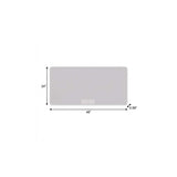 24" Lighted Frameless Anti Fog Bathroom Vanity Mirror - HomeRoots - Flyclothing LLC