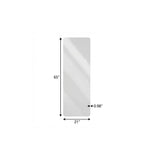 65" Lighted Frameless Anti Fog Full Length Hanging Mirror - HomeRoots - Flyclothing LLC