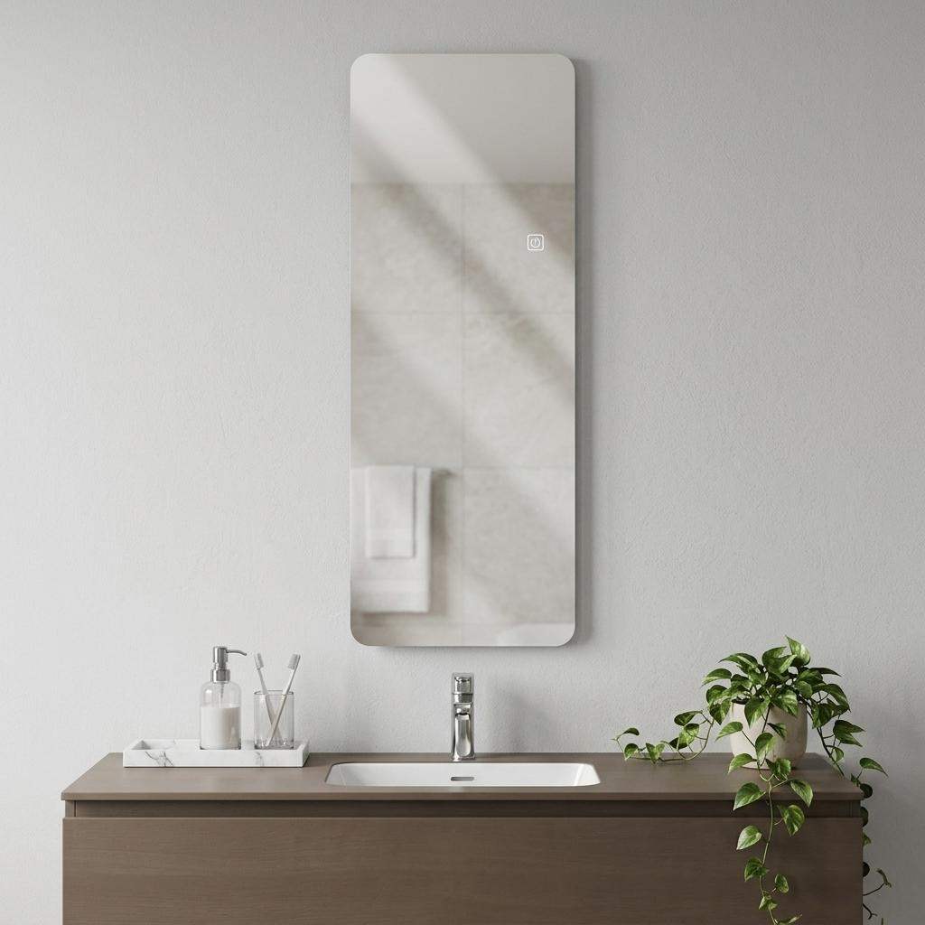 65" Lighted Frameless Anti Fog Full Length Hanging Mirror - HomeRoots - Flyclothing LLC