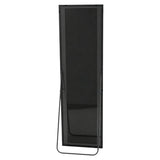 70" Black Aluminum Freestanding And Wall Mounted Framed Full Length Mirror - HomeRoots - Flyclothing LLC