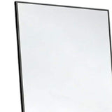 70" Black Aluminum Freestanding And Wall Mounted Framed Full Length Mirror - HomeRoots - Flyclothing LLC