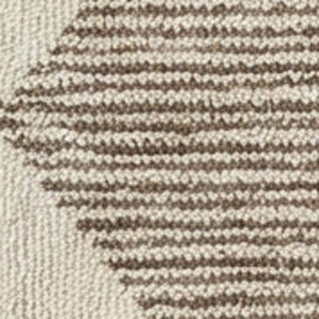 10' X 14' Brown And Beige Geometric Area Rug - HomeRoots - Flyclothing LLC