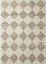 10' X 14' Brown And Beige Geometric Area Rug - HomeRoots - Flyclothing LLC