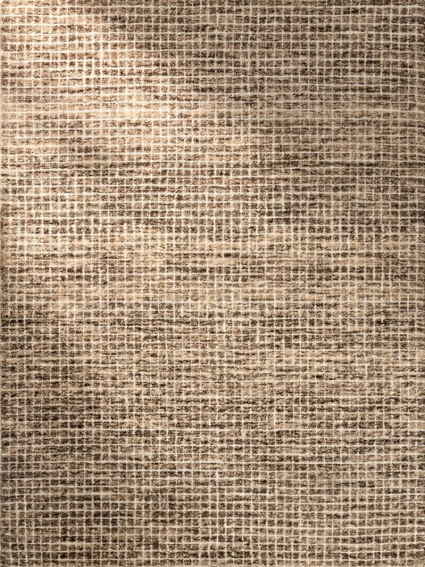 10' X 14' Brown And Gray Geometric Area Rug - HomeRoots - Flyclothing LLC