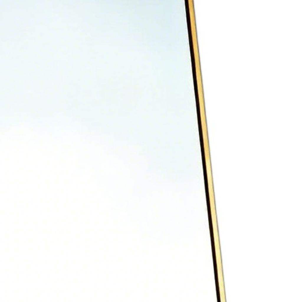 56" Gold Aluminum Freestanding And Wall Mounted Framed Full Length Mirror - HomeRoots - Flyclothing LLC