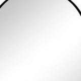 30" Black Aluminum Arch Framed Anti Fog Accent Mirror - HomeRoots - Flyclothing LLC