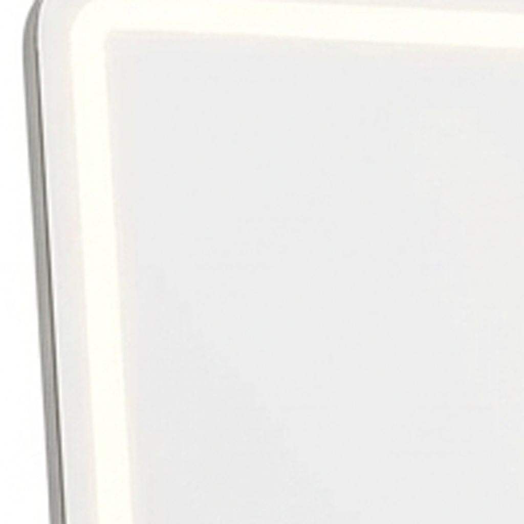 64" Silver Lighted Freestanding And Wall Mounted Framed Full Length Mirror - HomeRoots - Flyclothing LLC