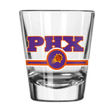 Phoenix Suns 2oz Letterman Shot Glass