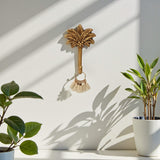 4" Antiqued Gold Cast Iron Palm Tree Wall Hook - HomeRoots - Flyclothing LLC